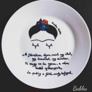Desszertes Frida tányérka