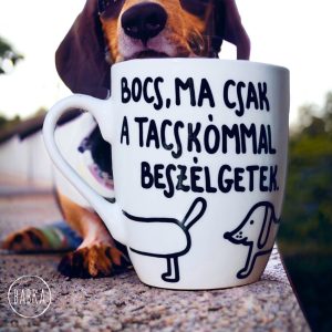 Tacskó bögre