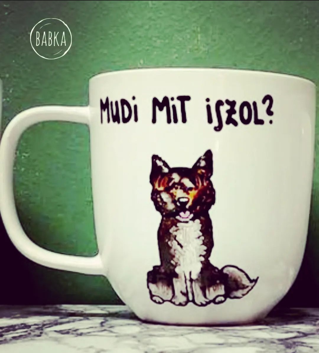 Mudi bögre