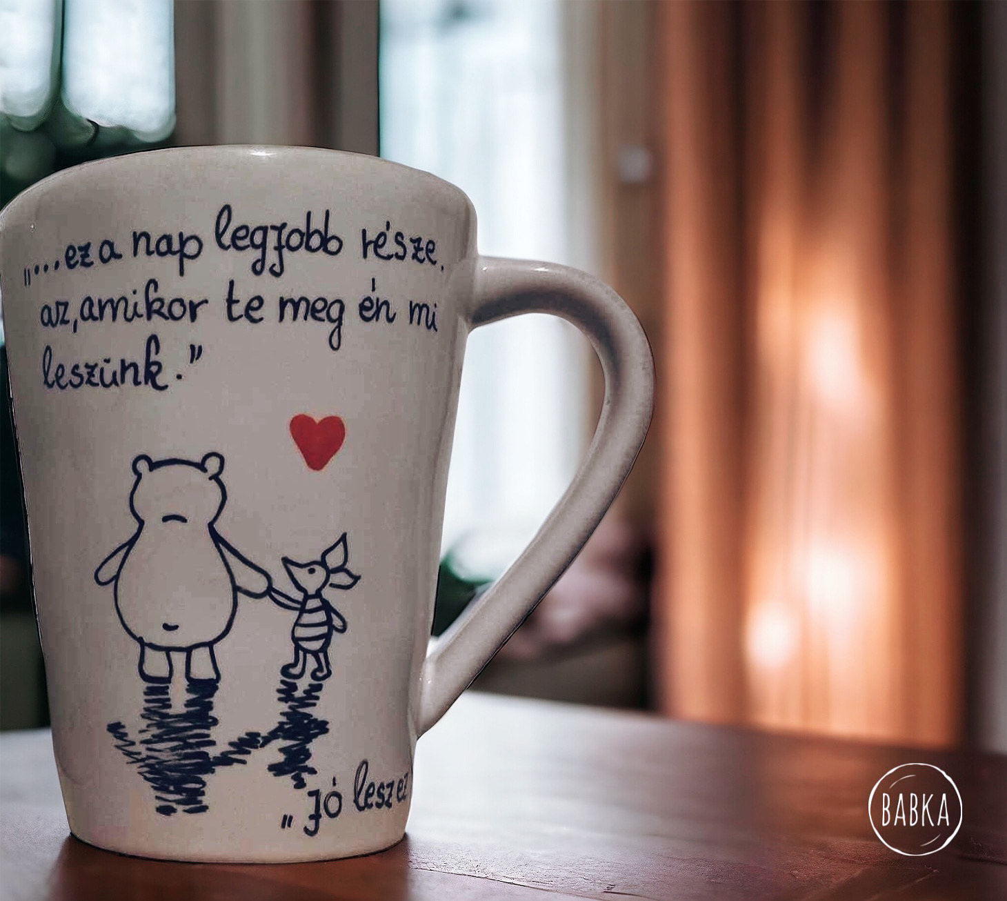A nap legjobb része (2.8dl) (Ez a nap legjobb része, az amikor te meg én mi leszünk.) Micimackó