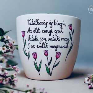 Ballagási kaspó (személyre szabható)