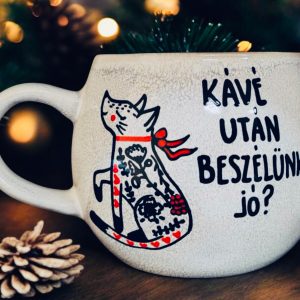 Kávé után beszélünk jó? bögre (4dl)