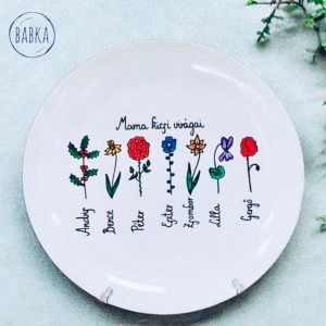 Mama kicsi virágai (személyre szabható)