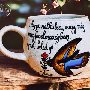 "Csak veled jó" bögre