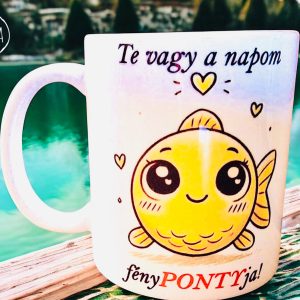 A napom fényPONTYja bögre