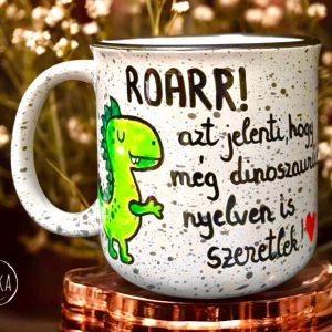 Roarr! (szerelem)(bögre) (dínó)