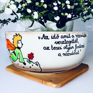A kis herceg müzlis tálka