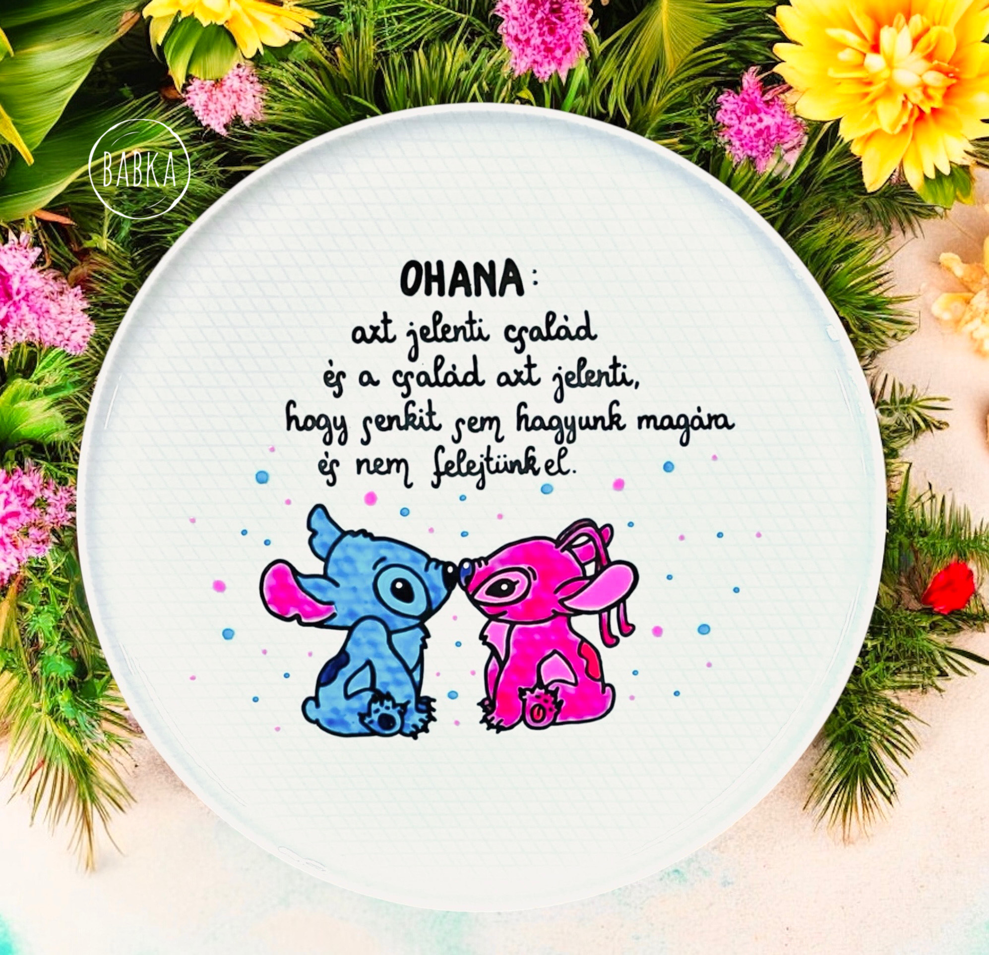 Ohana tányér