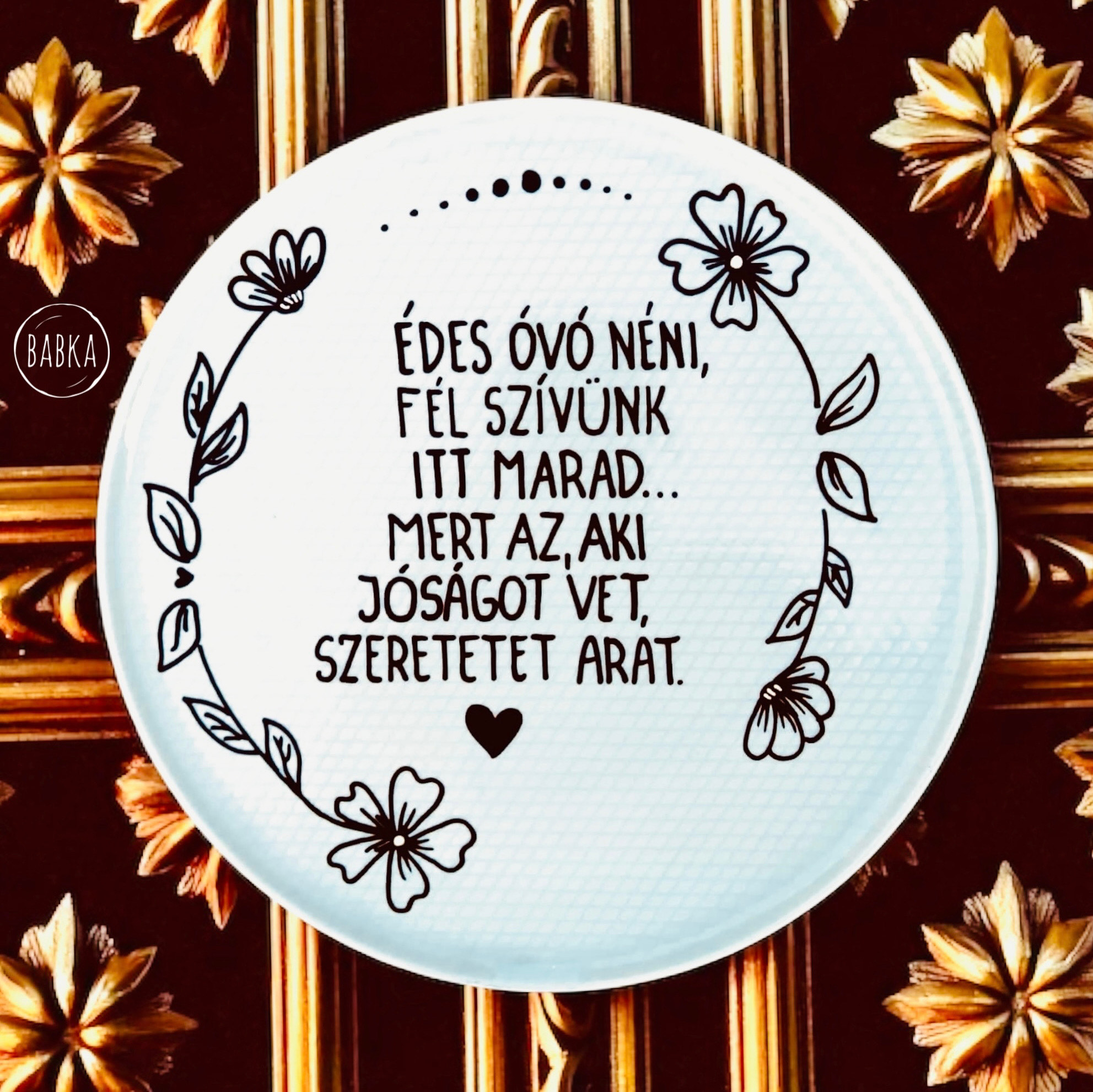Ballagási tányér