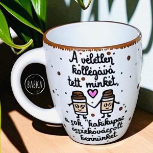 Munkahelyi barátság bögre (kakikupac)