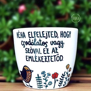 Csodálatos vagy! (kaspó) (veréb)