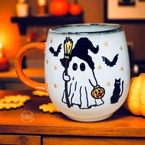 Halloween bögre (szellem)