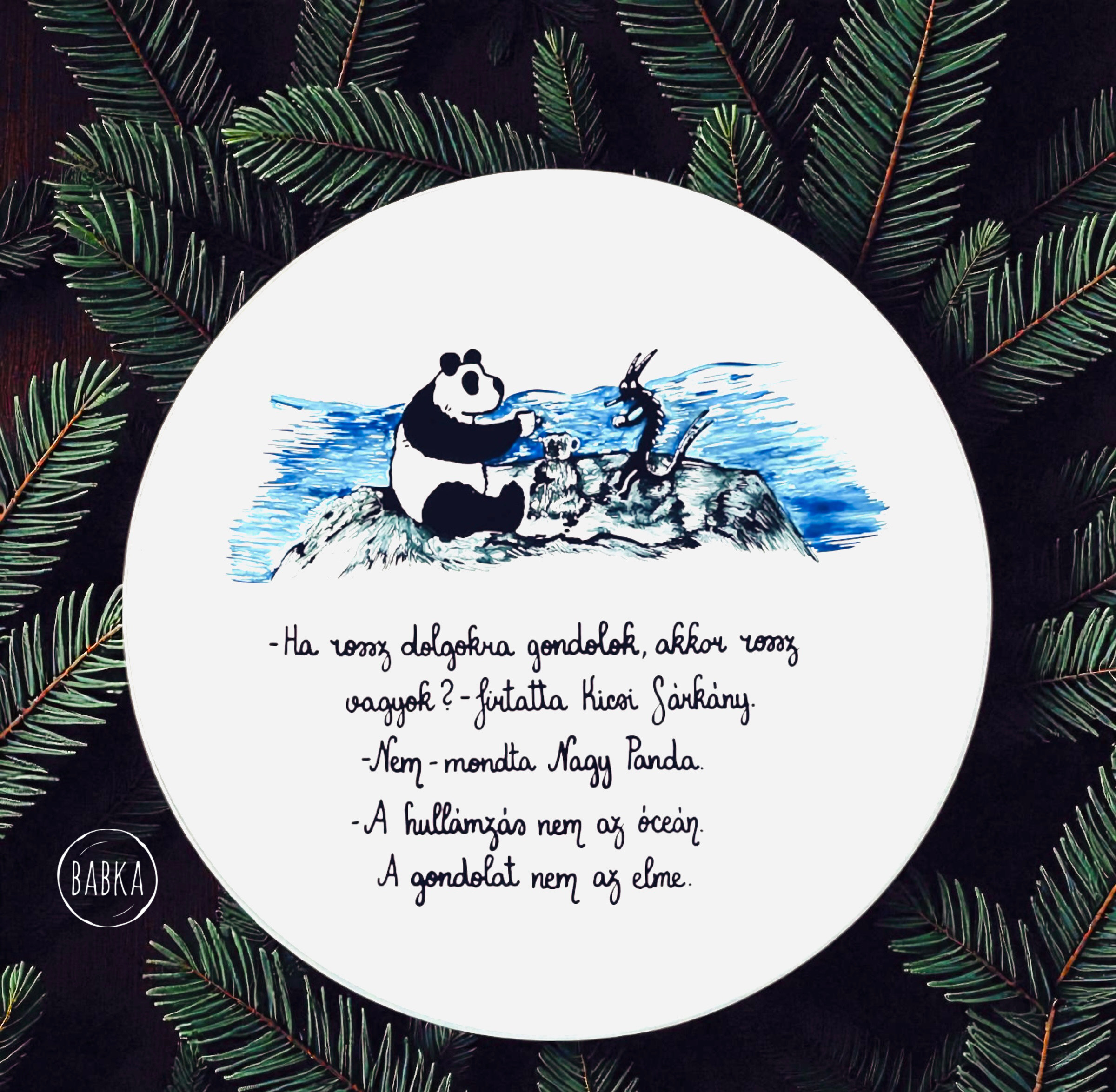 Nagy Panda és Kicsi Sárkány (hullámzás)
