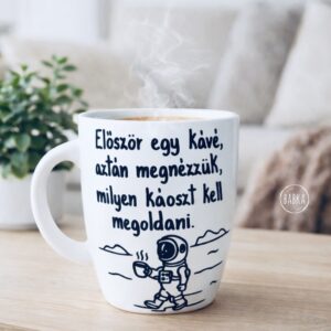 "Káosz" bögre